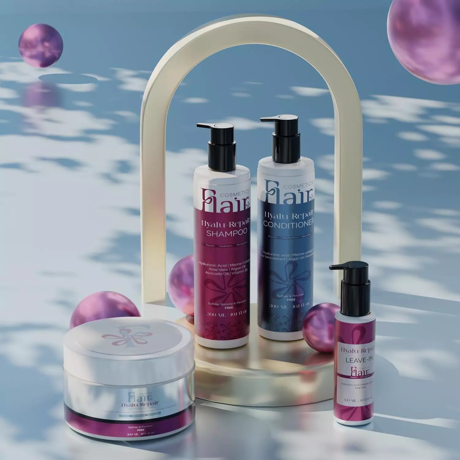 Hyalu-Repair Full Bundle | Complete Hair Repair & Hydration System 💜