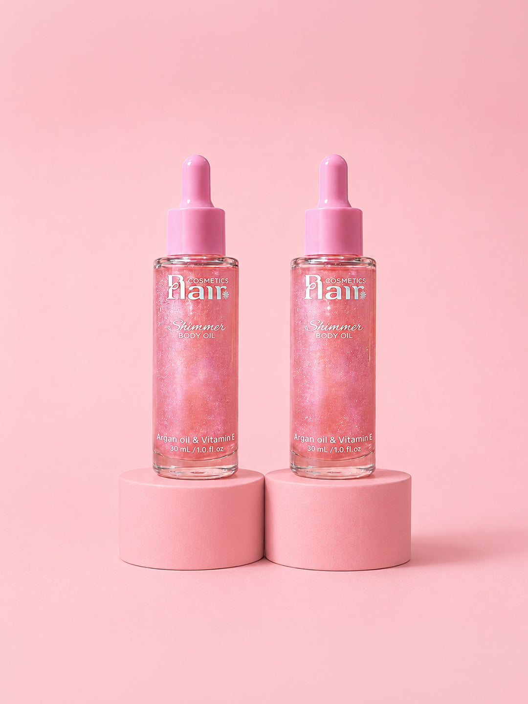 Pink Spell Shimmer Duo | 2 Dry Oils