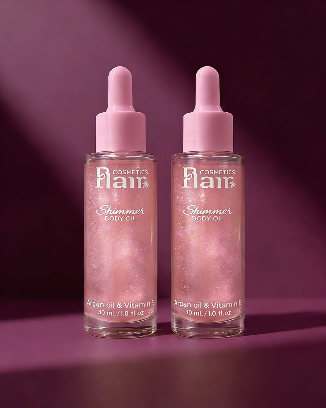 Pink Spell Shimmer Duo | 2 Dry Oils